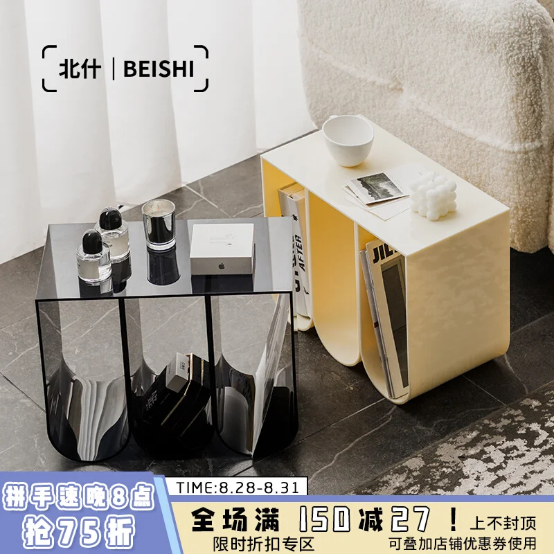 

Acrylic Magazine Modern Simplicity Living Room Floor Storage Information Shelves Book Shelf Mueblesa Home Furniture