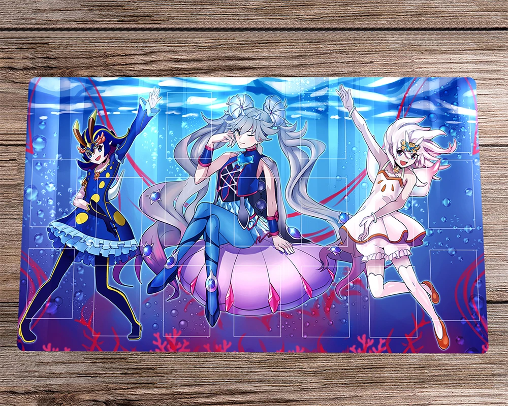 Yugioh Arcv Playmat Marincess Tcg Ccg Mat Trading Card Game Mat Board