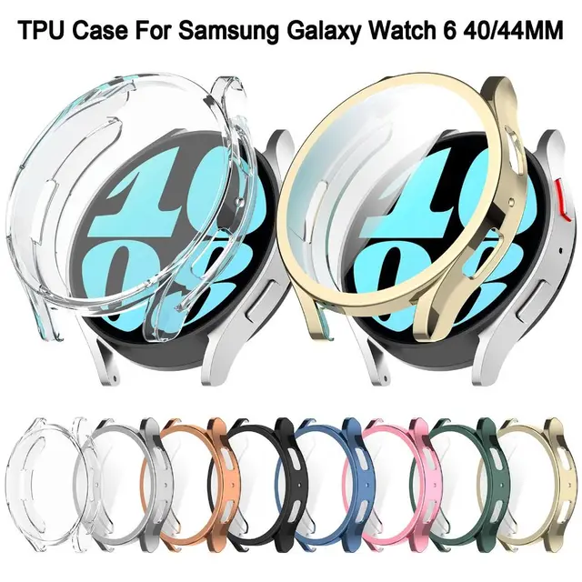 Proteção completa para seu Samsung Galaxy Watch 6 com a capa protetora TPU