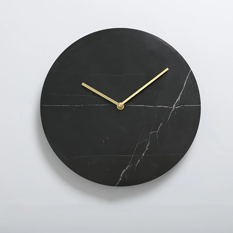 Large Wall Clock Natural Marble Clocks C  