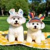 Gorro de protección solar para perros con orejeras. Lindo y colorido ajustable