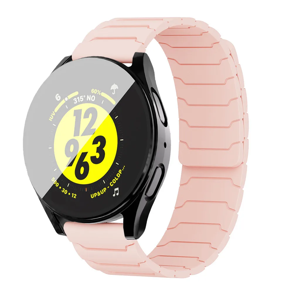 Magnetic Loop Silicone Strap with TPU Protective Case