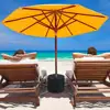 1Pc Water Filled Umbrella Base Mesh Cloth Sun Umbrella Base Heavy Duty Water Weight Bags for Canopies Umbrellas for Patio 1