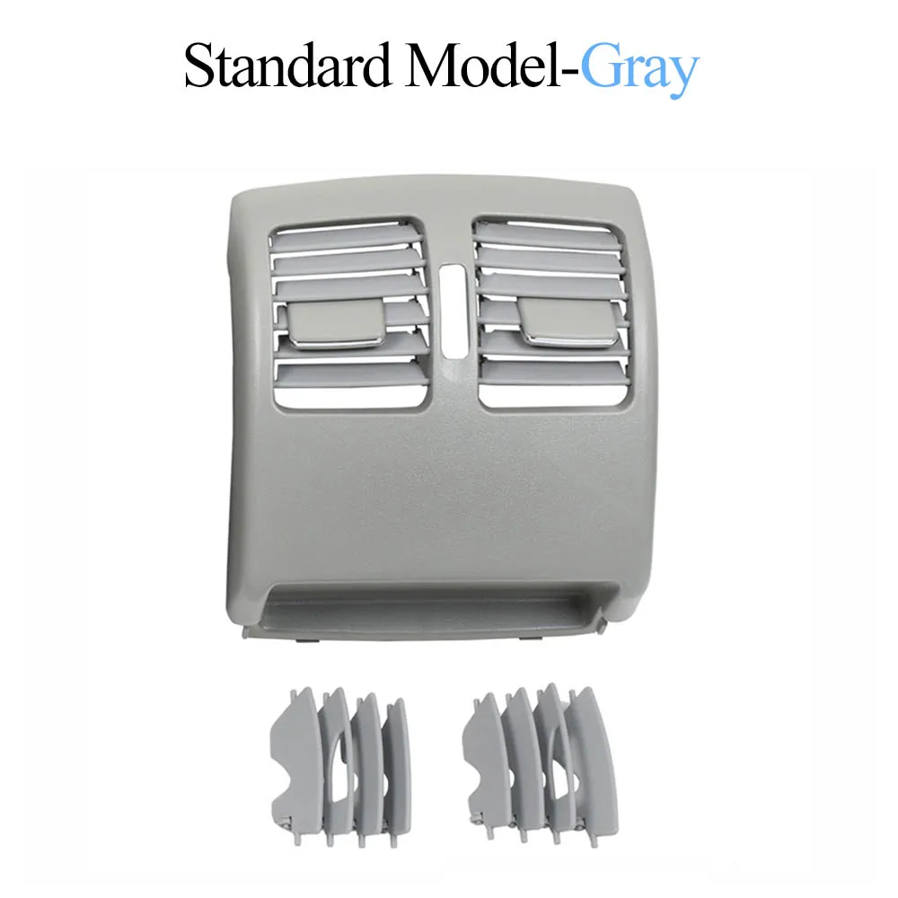 Grille De Climatisation Arrière Pour Mercedes Classe C W204 / Classe E W207 - Noir - Remplacement Direct - Référence 2048300354