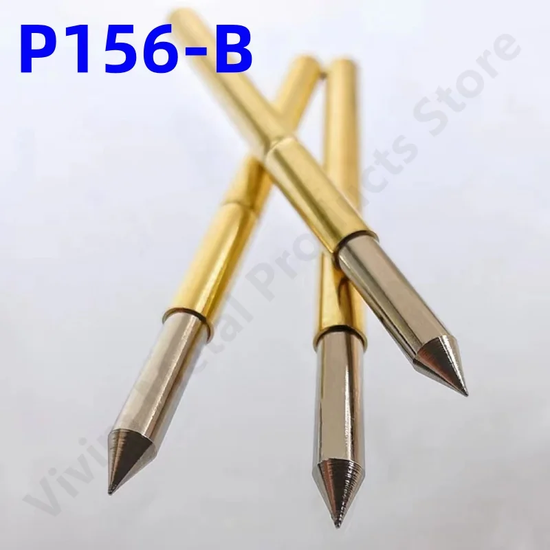 100PCSP156BSpringTestProbeP156B1CopperNickelPlatedSharpTip