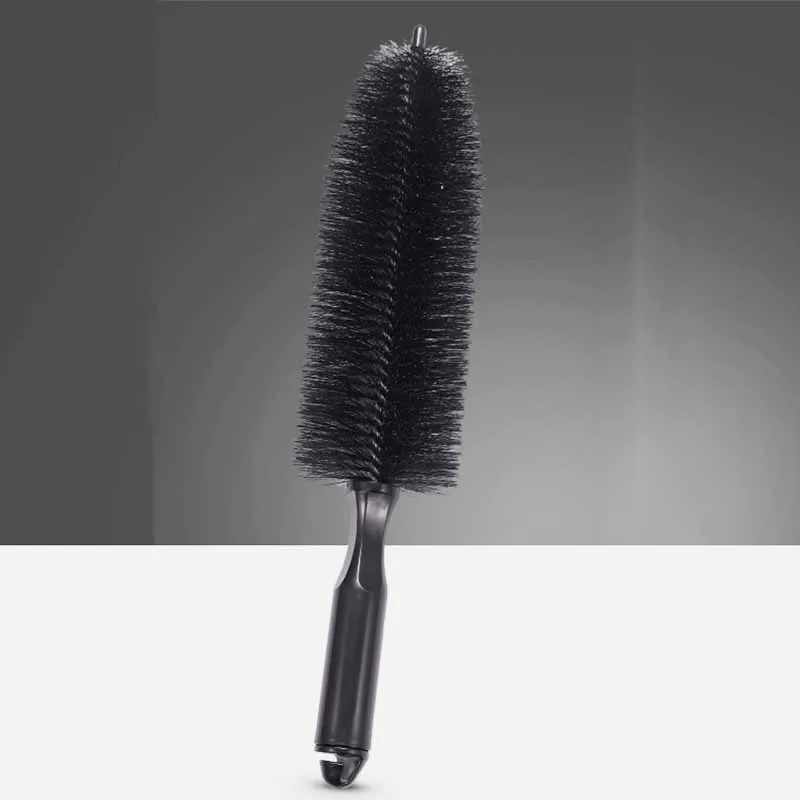 Car Wheel Tire Wash Cleaning Brush Car Rim Scrubber Cleaner Duster Handle Car Tyre Cleaning Detailing Brushes Car Cleaning Tools