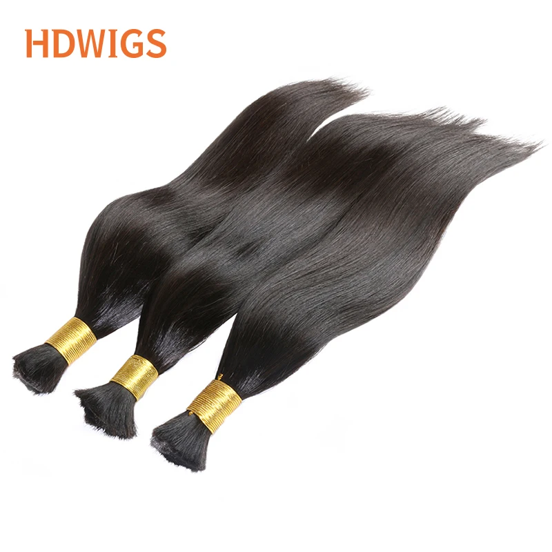 Straight Bulk Human Hair 70cm 200grams Human Braiding Hair Bulk No Weft Extensions Natural Hairpice Blond Mega human hair extensions