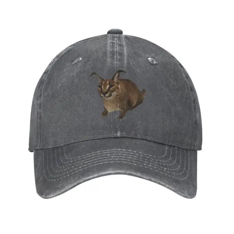 

Classic Unisex Cotton Big Floppa Meme Baseball Cap Adult Funny Caracal Cat Adjustable Dad Hat for Men Women Sun Protection