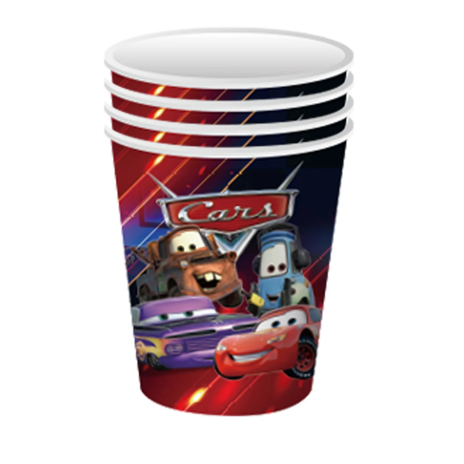 Lightning McQueen Party Supplies - Disposable Tableware  Paper Plates for Kids Birthday  Baby Shower