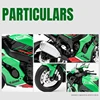 1/12 KAWASAKI Ninja ZX-10R Toy Motorcycle Diecast Metal Model Super Racing Sound & Light Collection Gift For Boy Children 6