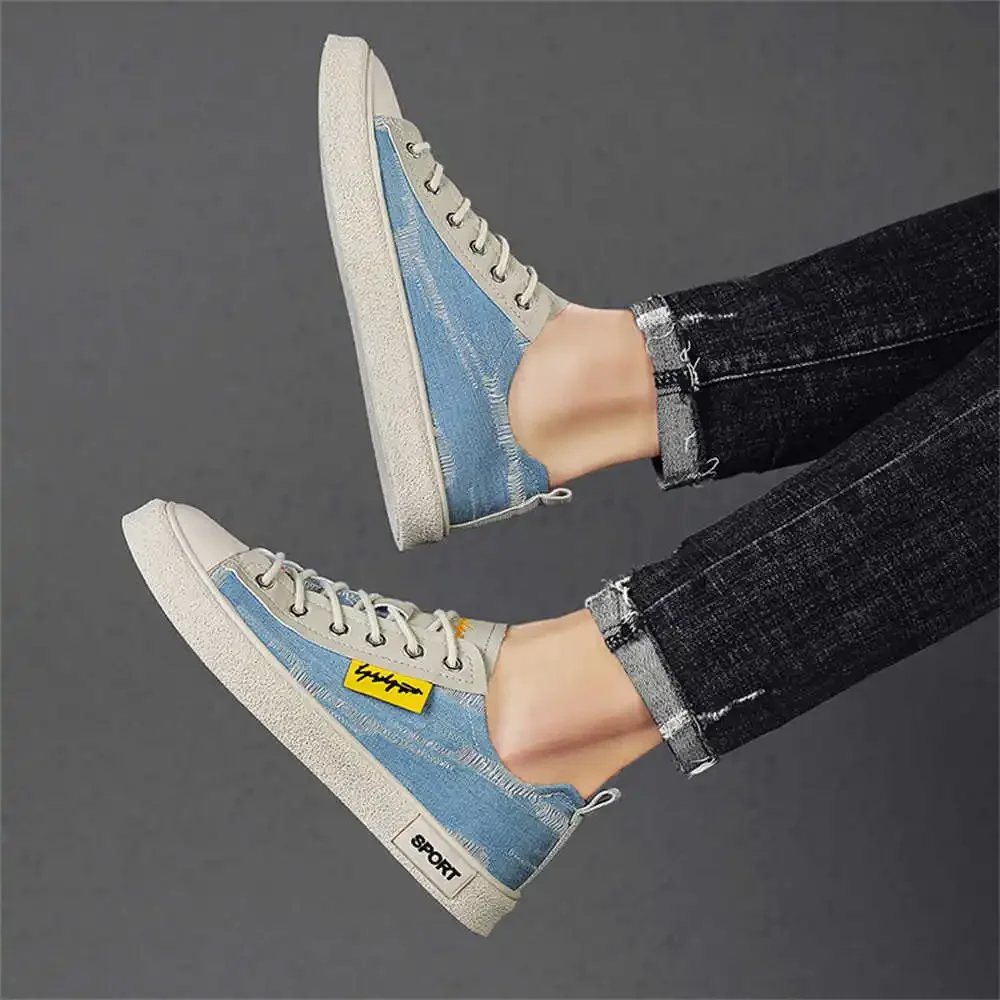 

Canvas Summer Yellow Man Shoes Men's Premium Sneakers Tennis Laces Sport Tenid Gym New Year's Sports-leisure Famous