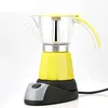 Electrical Espresso Mocha Pot Coffee Percolators Italian Mocha Coffee Maker Household Stovetop Tool Filter 4