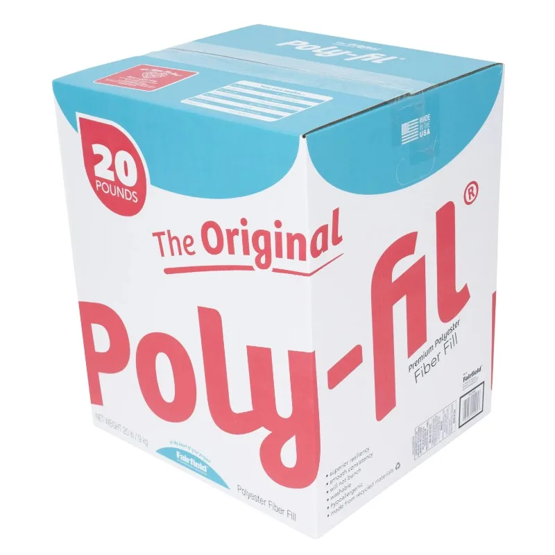 The Original Poly-fil&reg; Premium Polyester Fiber Fill Fairfield 20 Pound Box