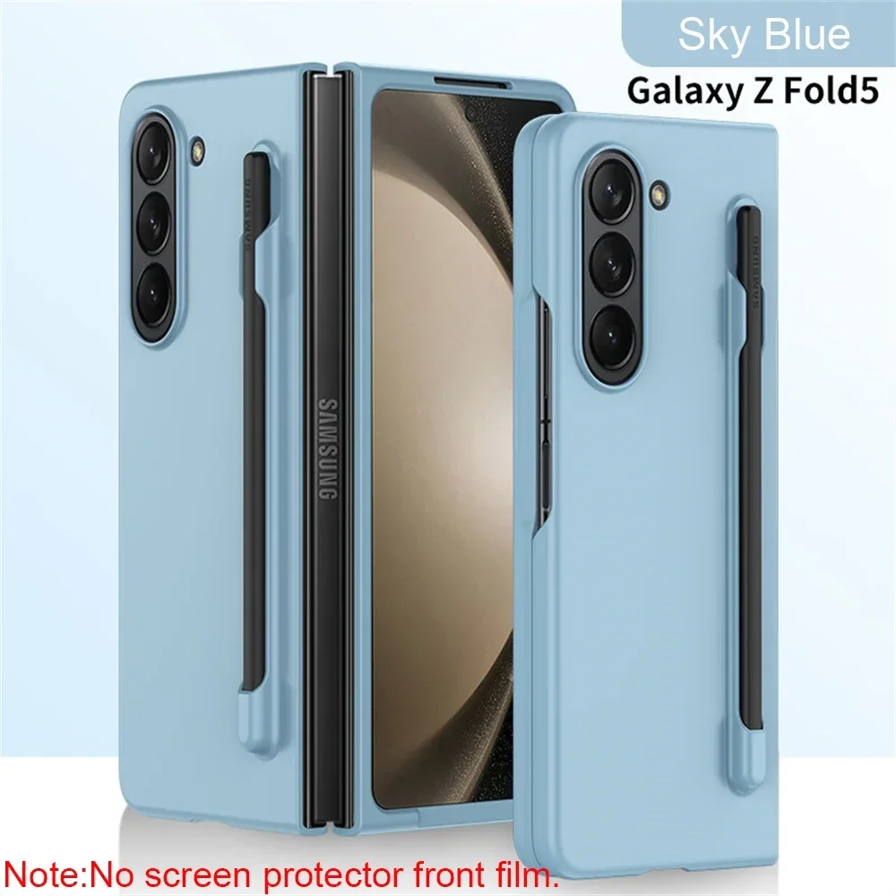 Luxury Skin Feel Slim Case with Stylus Pen Slot and Shockproof Protection