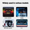 Truck Eyes RGB LED Matrix Pixel Panel Car Sign Animation DIY Programmable Bluetooth App Control LED Panel Flexible Display Light 4