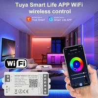 Tuya Wifi LED Controller C01W C05W DIM CCT RGB CCTRGBW LED Light Dimmer Smart Life APP 2.4G RF Alexa Google Home Voice Control 2