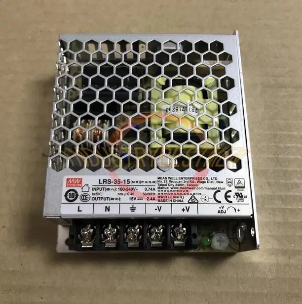 

Новый импульсный источник питания Meanwell LRS-35-15 15 в А