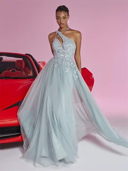 فساتين سهرة شيفون أنيقة للنساء فاخرة حورية البحر رسمية لوصيفة العروس وحفلات الزفاف ماكسي للحفلات الراقصة فستان كوكتيل 4