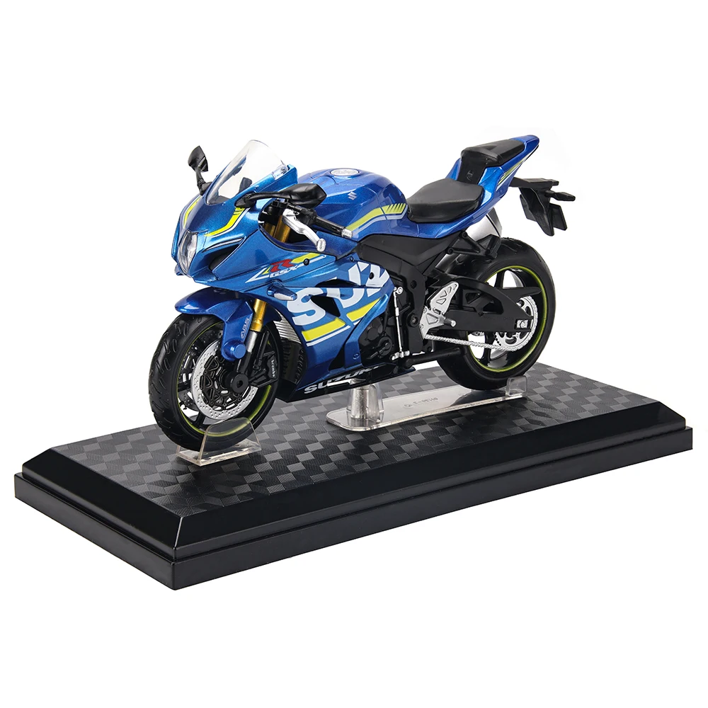 CCA 1:12 SUZUKI GSX-R1000 Alloy Motocross Licensed Motorcycle