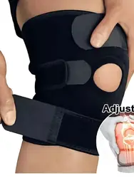 Orthopedic Knee Support Pad - Adjustable Joint Pain Relief & Patella Protector (1pc with 4  springs)