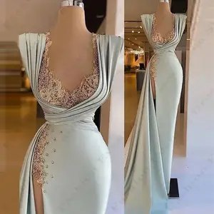 Robe de soirée longue à strass de couleur noire brillante pour femme  (Classe chic et pas cher) - Prêt à porter et accessoires sur