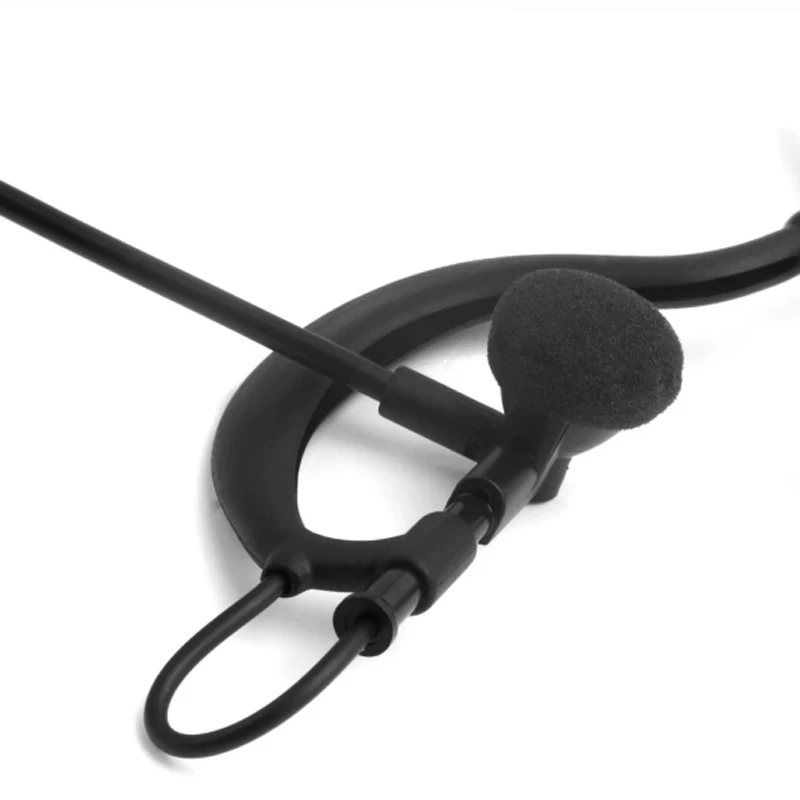 심판 헤드셋 이어 후크 헤드폰, EJEAS V6C V4C Vnetphone V6C V4C FBIM 3.5mm 심판 인터콤, 3.5m, 1 개