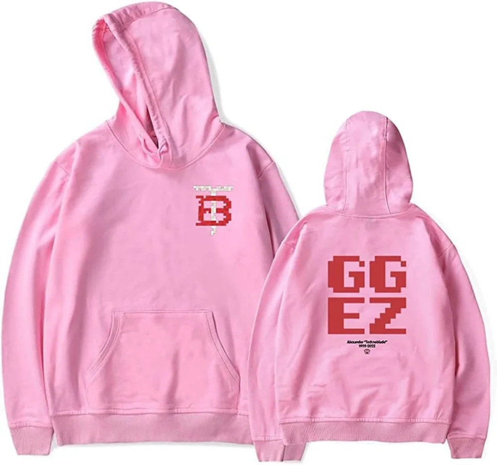 Technoblade Never Dies GGEZ Merch Game Anchor Rip Unisex Long Sleeve Hoodie Women Men Sweatshirt Rest in Peace Clothes