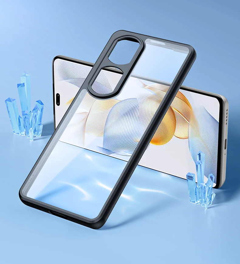 For Honor 90 Case For Honor 90 Cover Funda Shell Hard Clear PC