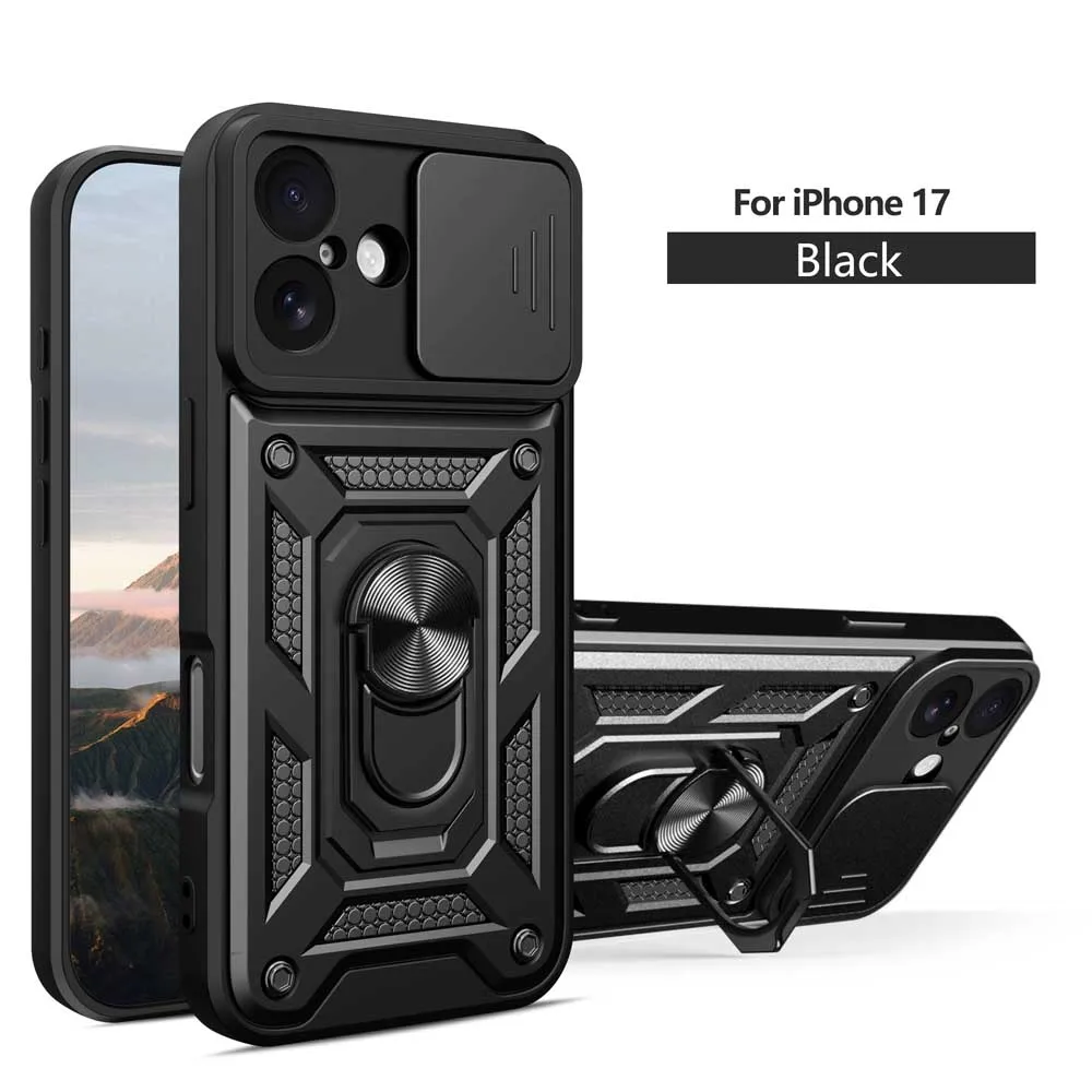 ตัวเลือกสินค้า เคส iPhone พร้อมฝาปิดเลนส์กล้องแบบเลื่อน