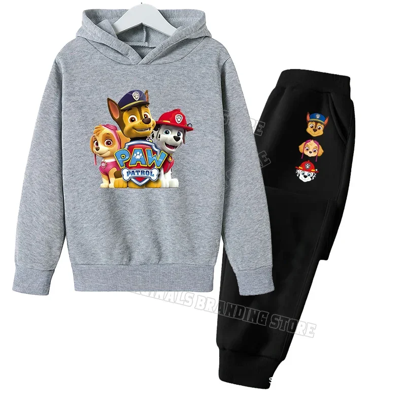 thumbnail image 1 of Paws Patrol Otoño Invierno Jersey de manga larga Pantalón largo Traje para niños Ropa Trajes Niños Pantalones deportivos Conjuntos Chándal para niños, 1 of 5