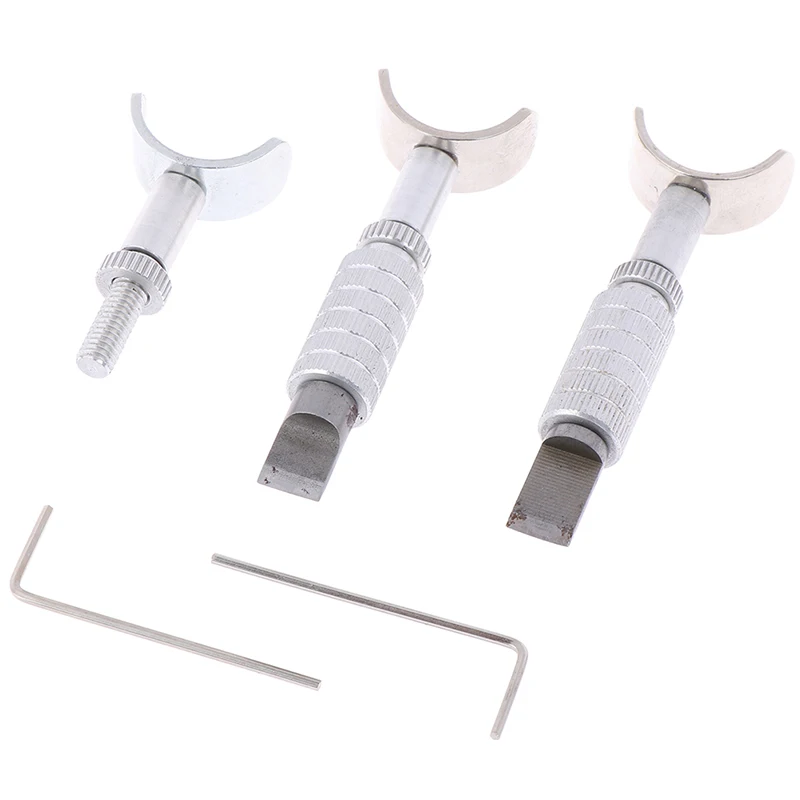 Leather Tool Carving Tool Leather Cutting Tools 1Pcs Leather Tool Stainless steel Carving Tool DIY Manual Rotary Tools Leather Carving Swivel Knife Blade Tools