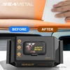 SEAMETAL 80pcs/bag Car Interior Cleaning Wipes Multi-function Car Dashboard Seat Leather Nursing Brightening Wipes Car Wash Care 1