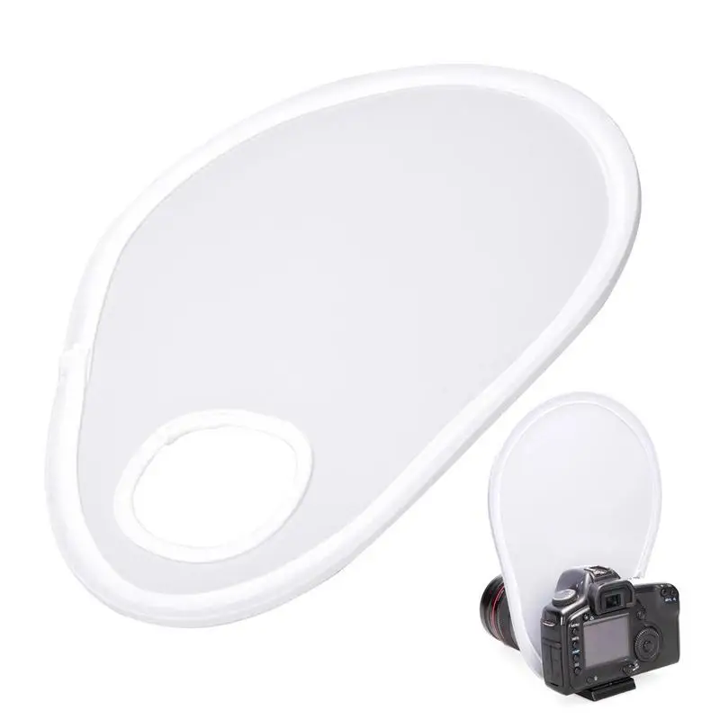 

Camera Flash Diffuser Semi-Transparent Light Modifiers Photography Foldable White Macro Flash Diffuser Camera Accessories For