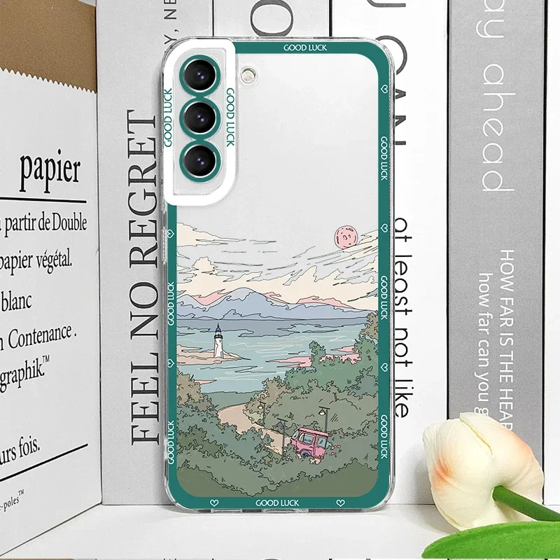 Japanese Anime Scenery Landscape Phone Case Cover