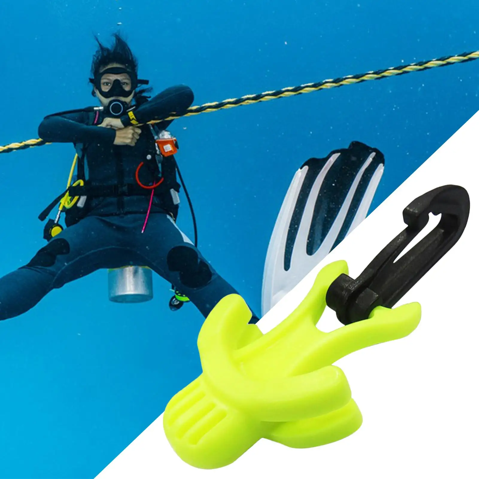 Tauchen Octopus Halterung Tauchen TPU Biss Zweite Stufe Kopf Haken Zweite Stufe Kopf Octpus Halter – Detail 4
