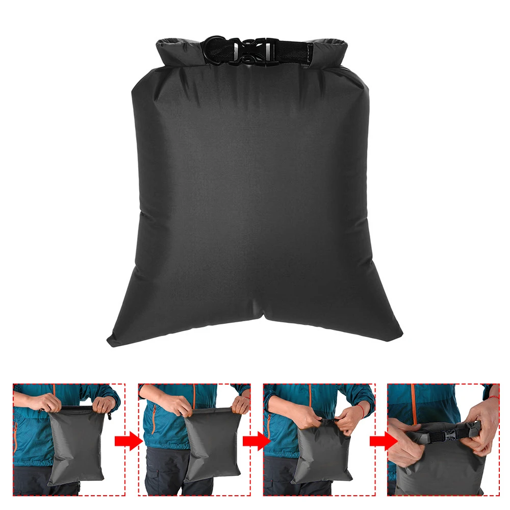 6 PCS Outdoor Waterproof Bag Dry Sack for Drifting Boating Floating Kayaking Beach Waterproof Beach bag Durable dry bag 3
