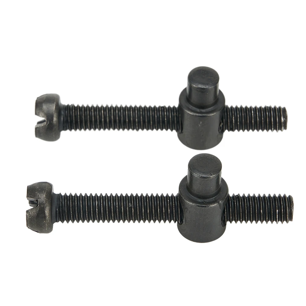 2 stücke Bar Kette Teller Spanner Schrauben Metall Für 405 5016 Kettensäge Gras Trimmer Garten Rasenmäher Power Werkzeuge Zubehör – Detail 4