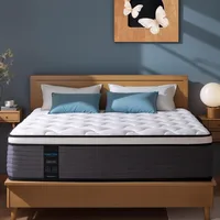 Queen Mattress, 12 Inch Hybrid Mattress in A Box, Gel Memory Foam & Individually Pocket Innerspring Hybrid Bed, Mattress 1
