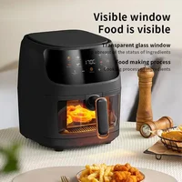 Visual Multifunctional Electric Fryer French Fries Fried Chicken Household Air Fryer Automatic Electric Oven 2