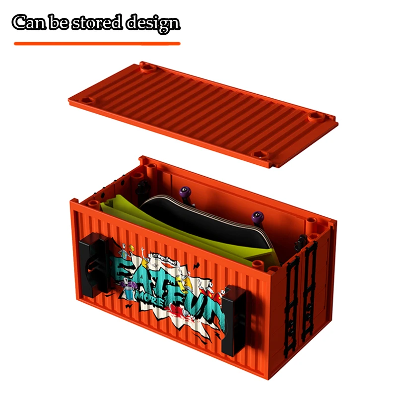 Kids Finger Skateboard Park Ramp Set with Professional Bearings