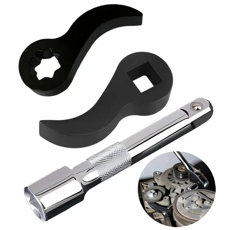 Pry Bar Wrench Adaptor Head Tight Space Wrench Crow Bar Adapter Portable Crowbar Adapter Head Tool For Home Small Spaces