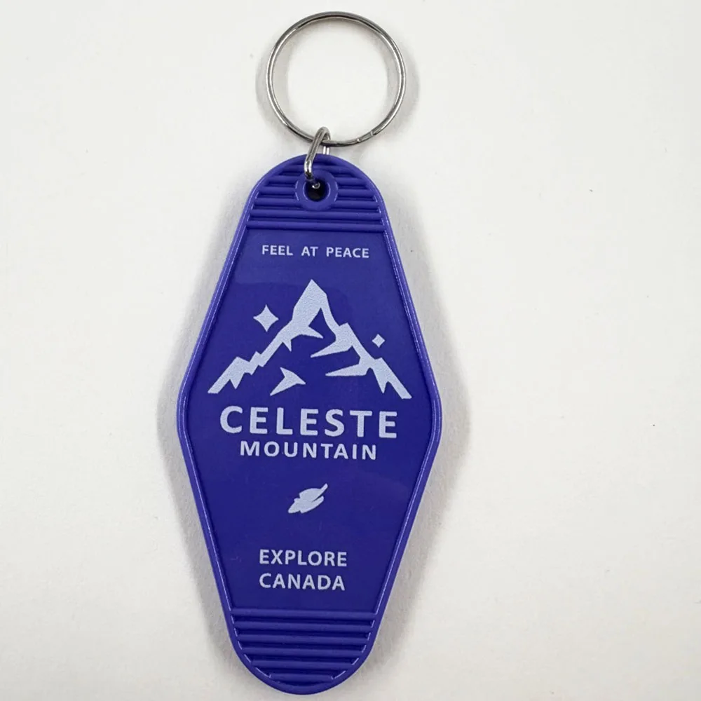 Celeste Mountain Celestial Motel Schlüsselanhänger Feel At Peace Erdbeerraum Key Resort Hotel Pres Suite Spielperipheriegeräte Anhänger Acc – Detail 2