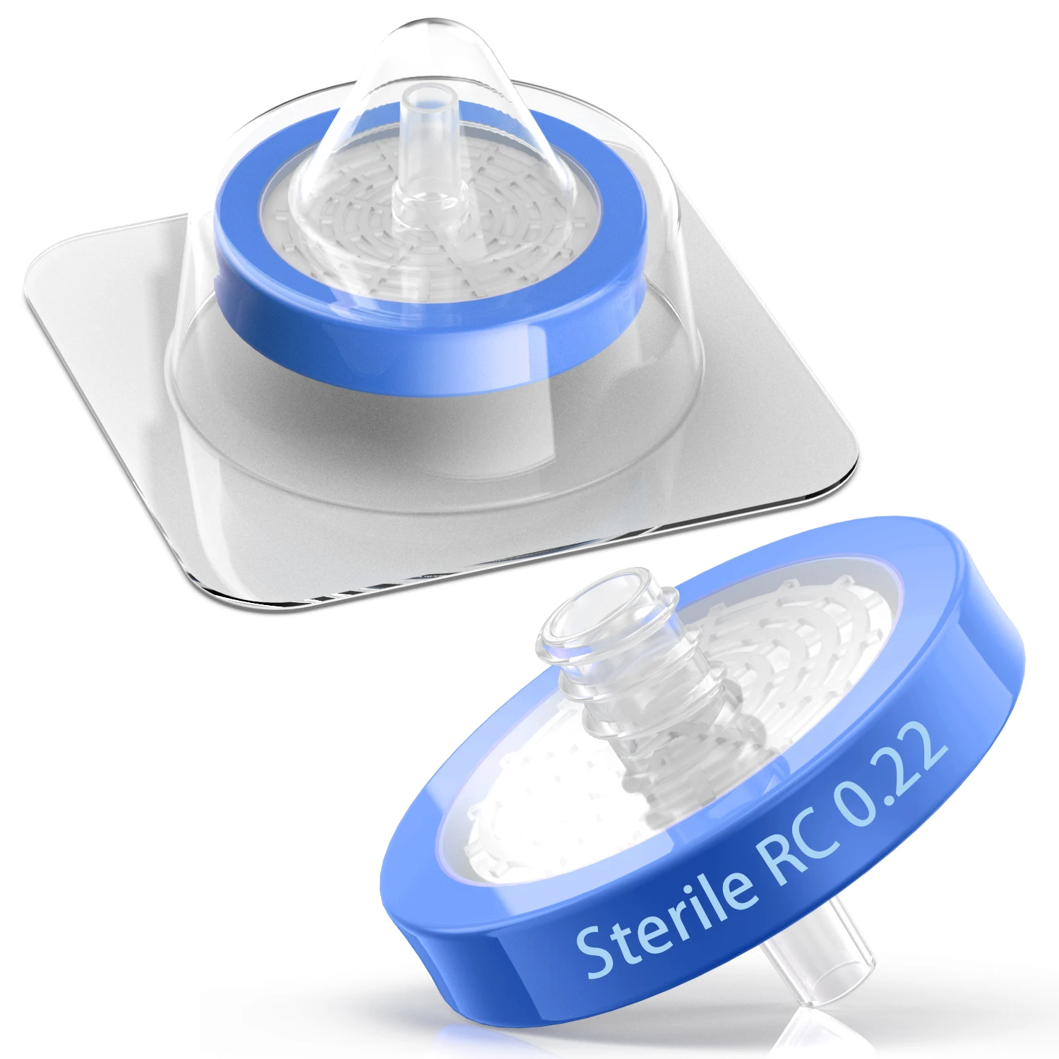 Syringe Filters,RC Membrane 0.22/0.45&mu;m Pore Size,25/33mm Diameter,100 Pcs by Ks-Tek