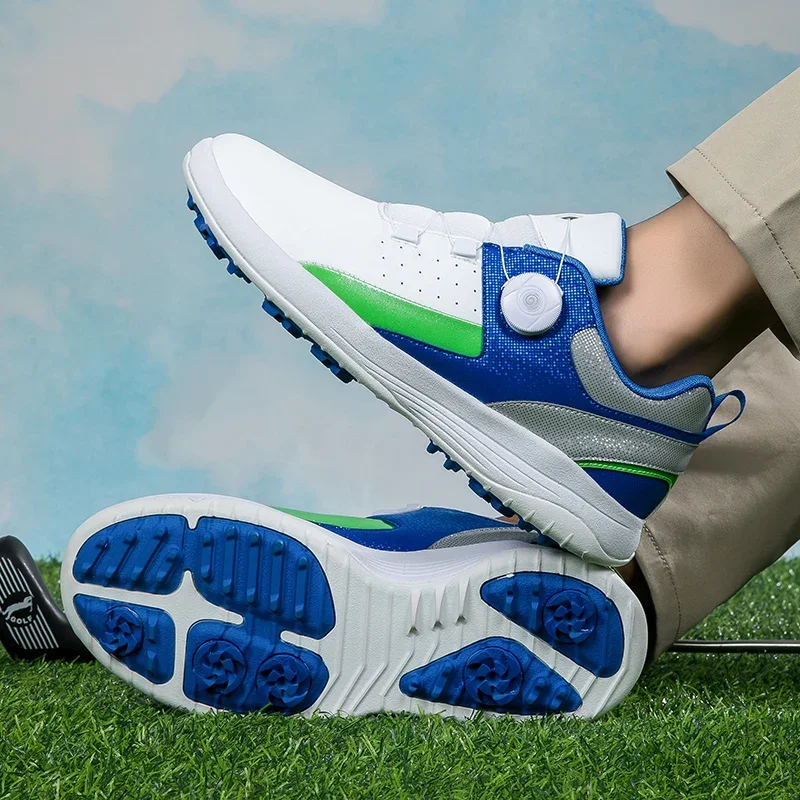 Professional Golf Shoes for Men and Women, Luxury Walking Shoes, Anti Slip Athletic Sneakers, New