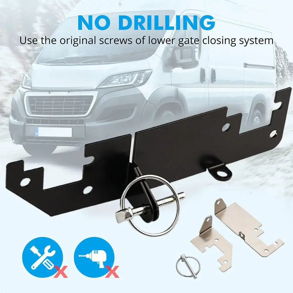 

For Fiat Ducato H1 H2 Rear Door Lock Anti-theft Car Back Door Lock Protection For Jumper Relay Boxer X250 X290 Roof Camper P7G1