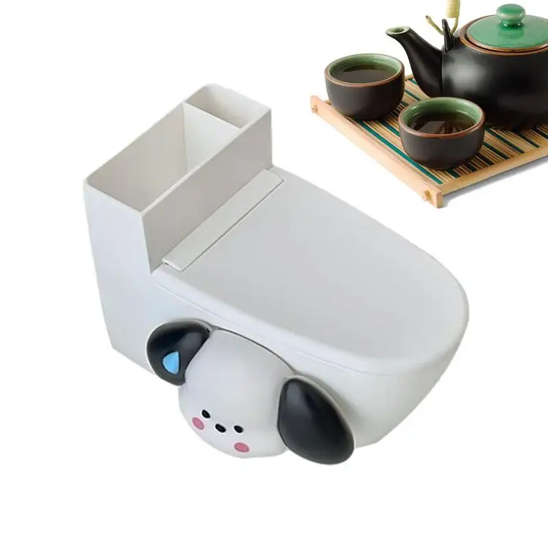 

Настольная пепельница в форме унитаза, пепельница для курения, многоразовая портативная настольная пепельница для курения, аксессуары для ванной комнаты