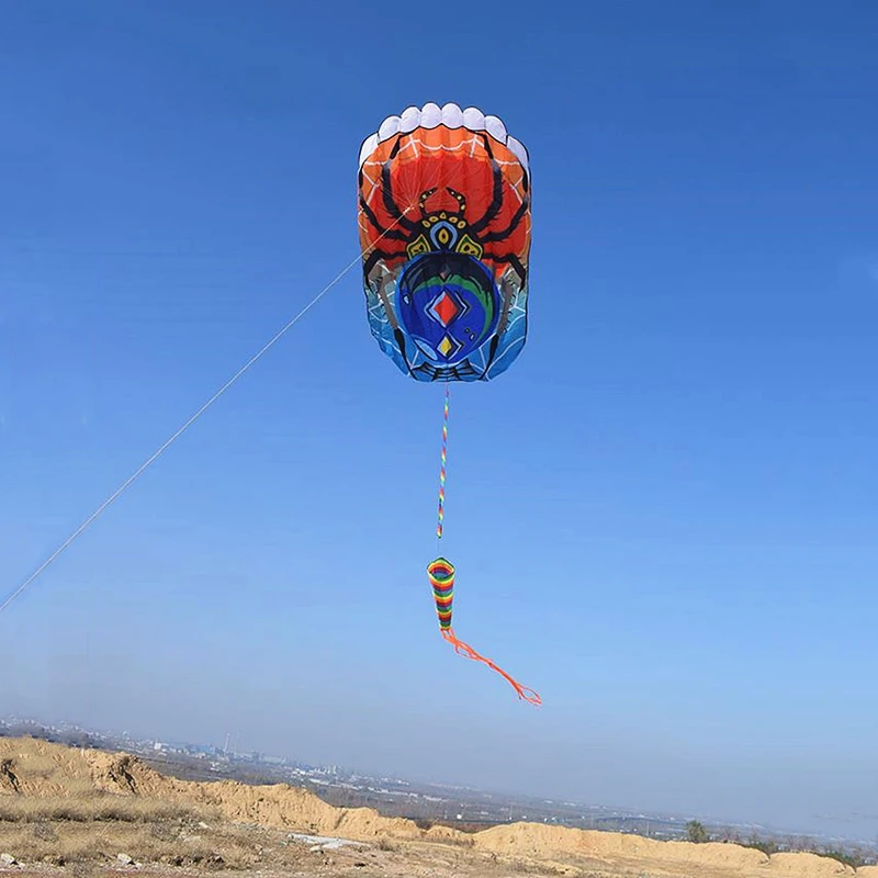 Spedizione Gratuita Soft Kite Flying Per Adulti Aquiloni Gonfiabili Windsocks Aquilone Paracadute Fabbrica Di Aquiloni Professionale Eagle Kite Kevlar