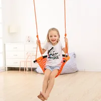 Kids Hammock Nest Swing Hand Weaving Playground Indoor Toys Courtyard Net Rope Swing Educational Equipment Entertainment Game 1