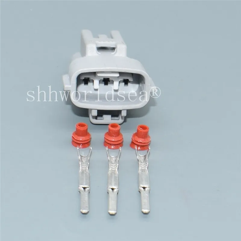 Shhworld-3 핀 2.2MM 자동 램프 홀더 배선 터미널 소켓, 전선 하네스 커넥터 플러그 90980-11607 90980-11020