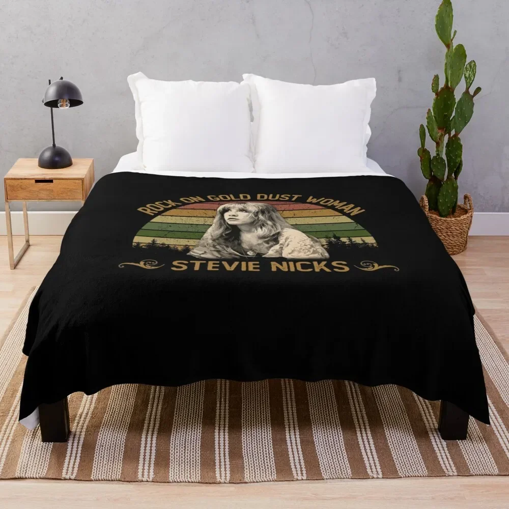 

Stevie Nicks Portrait Throw Blanket Stuffeds For Sofa Thin Blankets